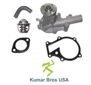 New Water Pump with Return Hose & Thermostat FITS Kubota F2880E-F F2880-F F3080
