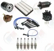 92-93 for Toyota Camry V6 Tune-Up Kit Cap+Rotor+Spark Plugs+Air+Oil+Fuel + Belts (for: Toyota)