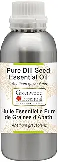 Greenwood Essential Pure Dill Seed Essential Oil (Anethum graveolens) 100% Natural Therapeutic Grade Steam Distilled for Personal Care 300ml (10oz)