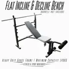 Multi Station Weight Bench Press Power Station Exercise Home Gym Equipment