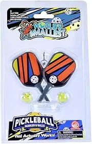 Worlds Smallest Pickleball Paddles & Balls