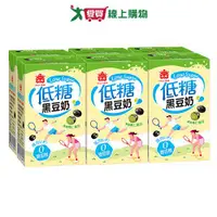 在飛比找蝦皮商城優惠-義美低糖黑豆奶250ml x6入【愛買】