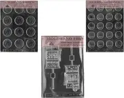 Coins Dice Casino Poker Slot Machine Chocolate candy mold