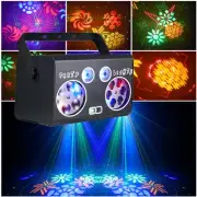 All in One Home Disco Lights Party Stage Lights DMX512, Sound Activated, Stro...