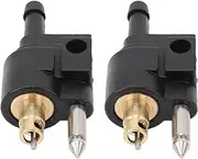 Premium ABS Fuel Line Connector Pipe Joint Male Fittings for Outboard Motor Fuel Tank Hose Pipe Suitable for 6HP 8HP 99HP 15HP 25HP 30HP 40HP