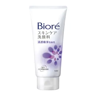 【Biore 蜜妮】溫和水嫩 / 抗痘調理 / 清透極淨 / 透白勻亮 / 柔珠深層 / 男性專用 柔珠 洗面乳100g