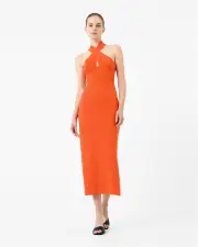 Beatrix Criss-cross Neck Dress