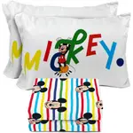 預購❤️空運❤️美國專櫃 迪士尼 米奇米老鼠 MICKEY  棉被 枕頭套 單人 被子 3件 床組 床包 薄被