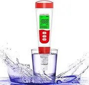 Barbuly Hydrogen Water Bottle Test Meter, 3 in 1 H2/ORP/Temp Digital Hydrogen Level Tester Pen for Daily Drinking Hydrogen Water