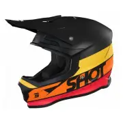 Furious Story Orange Matt Offroad Helmet