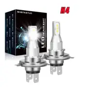 For Mitsubishi Triton MN 2009-2015 H4 LED Headlight Globes High Low Beam (for: Mitsubishi)