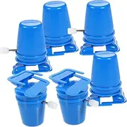 Alipis DIY Robot Toys Movement 6pcs Clockwork Legged Robot Parts Replacement for Boys and Girls Toys
