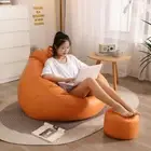Extra Large Bean Bag Chairs Sofa Cover Indoor Lazy Lounger For Adults
