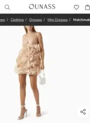 Zimmermann Matchmaker Ruffle Mini dress - New With Tags