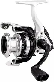 Zenith Okuma Aria-55a (J) Bulk General Purpose Spinning Reel with Thread Nylon No. 6 32.8 ft (160 m) Included, No Box Type, Black and White