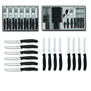 [Victorinox] Swiss Classic Tomato Knife and Table Knife Set - 24pcs