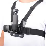 Dji Osmo Pocket 2 Camera Accessories Expansion Chest Clip Bracket With Backpack Clip Wrist Strap Mounting Bracket Sku1 and Chest strap