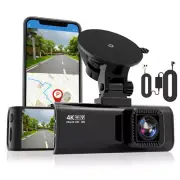 REDTIGER Dash Cam WiFi for Cars 4K Front Single Dash Camera Parking Mode