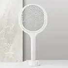 AU 5 in 1 Rotating Head Electric Fly Swatter for Mosquito Gnat Wasp (Short type)