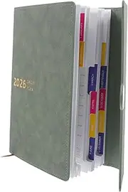 SOPOTUTU Weekly And Monthly Planner - A5 Size Planner Multi-functional Notebook Journal For Daily Weekly And Monthly Planning Notebook For Personal And Professional Use
