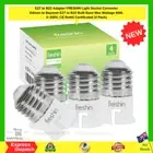 E27 to B22 Adapter Light Socket Converter Edison to Bayonet E27 to B22 4-pack