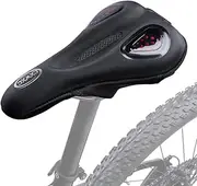 CXWXC Bicycle Saddle Cover, Ergonomic Gel Saddle Cover, Soft and Comfortable, Non-Slip Saddle Protector Bicycle for Men and Women