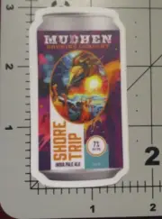 MUDHEN BREWING New Jersey wildwood shore trip STICKER decal craft beer brewery
