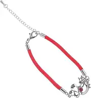 ANDRESLAD Red String Charm Bracelet Zodiac Dragon Charm for Women's Wrist Accessory