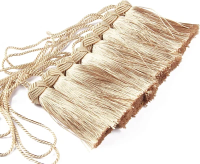 BEL AVENIR 8 Pcs Set Elegant Polyester Key Tassel Colorful Craft Tassels Charms