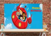 3x6 Little Einsteins Vinyl Birthday Banner