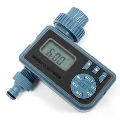 Programmable Water Timer, Outdoor Single-Outlet Hose Faucet Irrigation Water Con