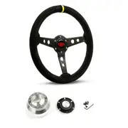 SAAS Steering Wheel SW616OS-S & billet boss for Holden Monaro HQ HJ HX 1971-1980