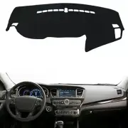 For Kia Cadenza K7 2010-2016 black Car Dashboard Cover Dashmat Anti-Sun Mat Pad (for: Kia)