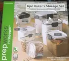 NEW!! Progressive Prepworks ProKeeper 6 Pc Airtight Food Storage Container Set