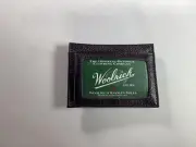 Mens Woolrich Black Brown Leather Cambridge Front Pocket Wallet NEW
