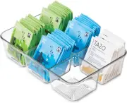 Linus Coffee Condiment Packet Organizer for Sugar, Salt, Sweeteners, Tea Bags, C