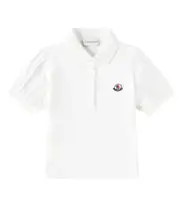 [Moncler Enfant] Moncler Enfant Cotton polo shirt Y 14 white