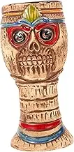 Yardenfun Mug Cocktail Glasses Wine Cups Cocktail Cup Tiki Cup Ceramic Cups Cup for Wine Decorative Cups Cocktail Drinking Cup Tiki Glasses Tiny Cups Ceramics Storage Cup Skeleton