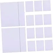 KALLORY 20pcs DIY Photo Frame Matting Pre-Cut Mats for Photos Artworks Versatile Home Decor
