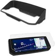 Jodriva Instrument Hat Sun Visor Glare Protection Meter Cover Frame Guard, for, R1250RT 2021- K1600B K1600GT K1600GTL 2022- CE04 Car Dashboard Cover(B)