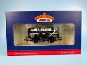 BACHMANN 37-135 8 PLANK WAGON ‘JAMES & EMANUEL LTD' CARDIFF - NEW/OO GAUGE
