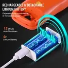 Handheld EMF Meter 3 in 1 Rechargeable Electromagnetic Radiation Detector for