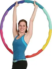 Weight Loss Sports Hoop Series: ACU Hoop 3L - 3.3lb (41 inches Wide) Large Weighted Fitness Exercise Hula Hoop (40 Minutes Workout and Lesson DVD Included)