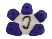 Rock Climbing Holds - Cobble crimps & pinches set by Cragdog Climbing