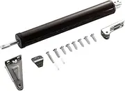 Simple Door Closer Silent Pneumatic Hydraulic Buffer Automatic Household Door Closing Artifact Furniture Hardware Brown
