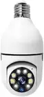 Wireless Light Bulb Surveillance Camera, 360 Degree 1080P Wireless Security Home