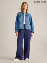 White Stuff Blue Camille Denim Jacket (F13852) | $161