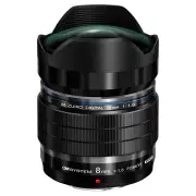 OM SYSTEM Pro 8mm f/1.8 Fisheye Lens Black