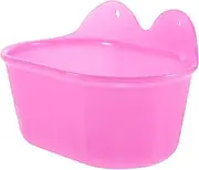 COSMEVIVI Parrot Bird Bath Cage Bath Basin Bathtub Protect Bird Feeder Bird Cage Netting Birds Bathtub Bunny Water Bowl Garden Bird Bath Bird Bird Cages Bird Shower Plastic