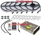 30M 5050 RGB Dream Color 6803 LED Strip + 6803 RF Remote Controll +Power adapter